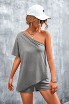 Women's Casual Asymmetrical Jumpsuit