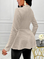 Women's Elegant Structured Blazer Jacket