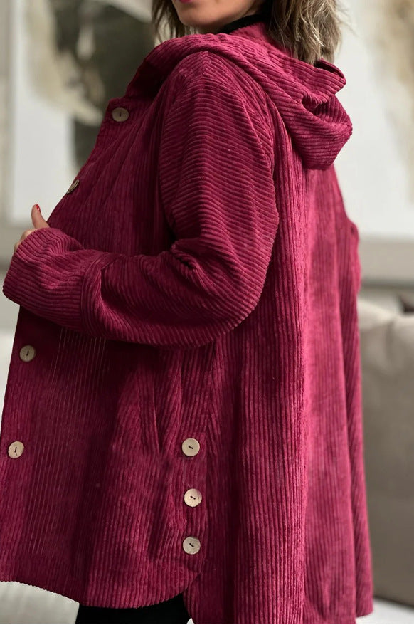 Women's Fleece Hoodie Coat