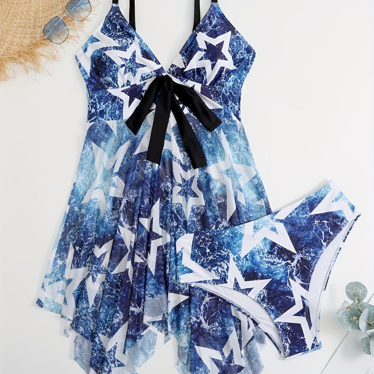 Women's Swim Skirt with Tie-Detail