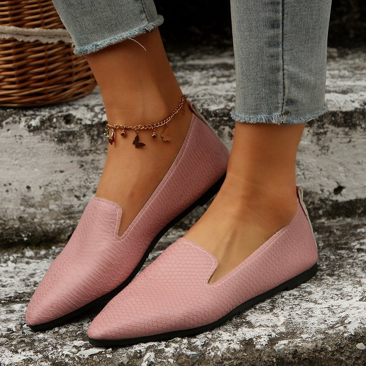 Women's Ballet Flats with Breathable Mesh and Flexible Footbed