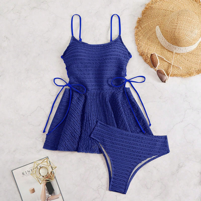 Women's Swim Ensemble with Feminine Ruching