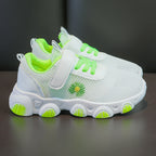 Women's Breathable Comfort Sneakers with Practical Hook-and-Loop Fastener