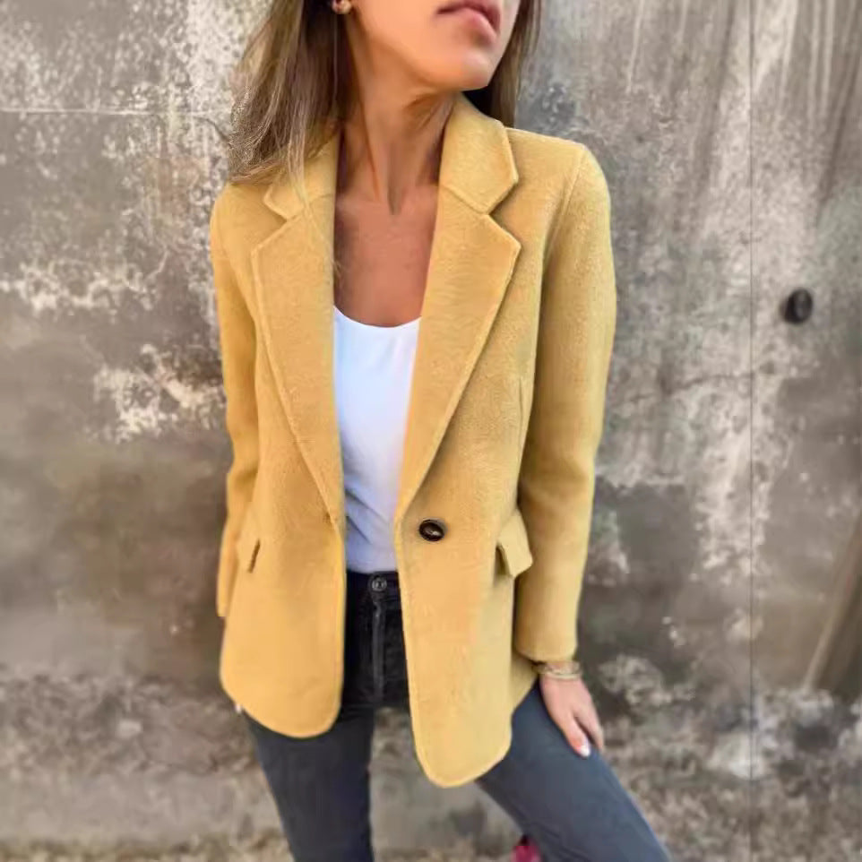 Elegant Textured Soft Blazer