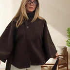 Elegant and Versatile Cape Jacket