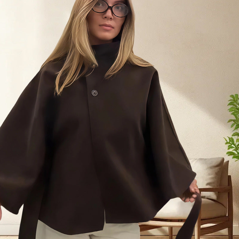 Elegant and Versatile Cape Jacket