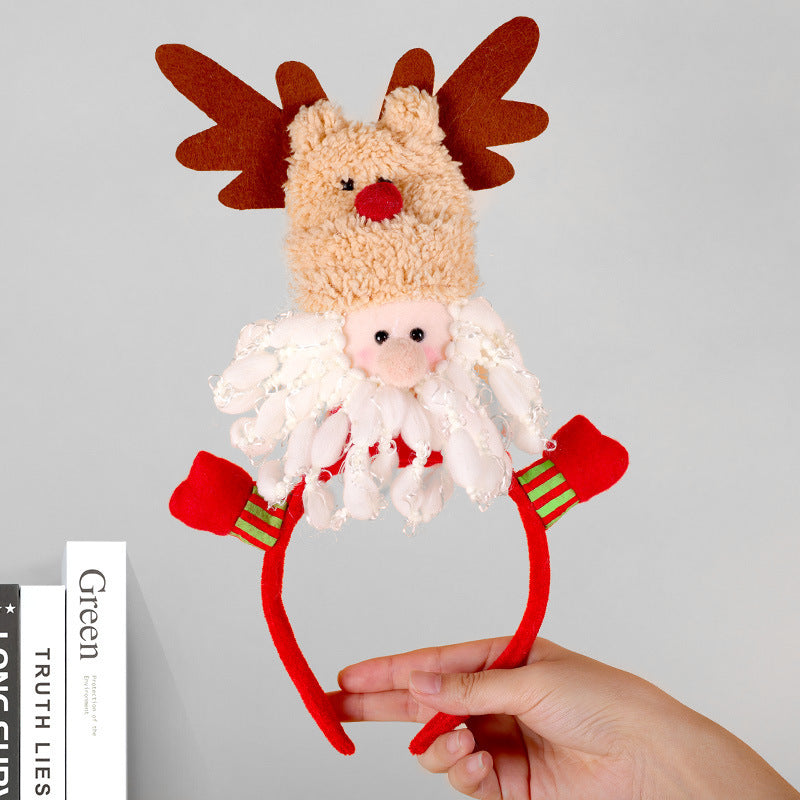Festive Reindeer Antler Headband