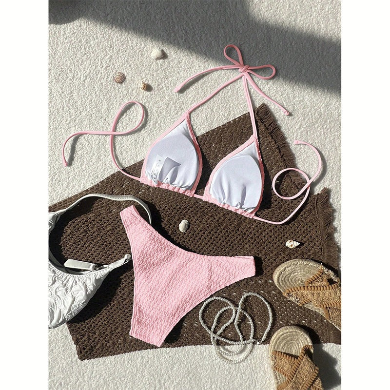 Women's Swimsuit with Textured Surface
