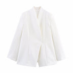 Women's Elegant Asymmetrical Blazer
