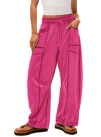 Women's Comfortable Casual Pants with Large Pockets