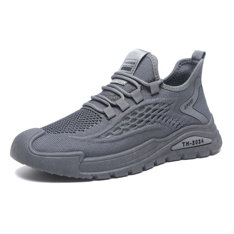 Women's Breathable Sports Sneakers with Flexible Mesh Upper and Non-Slip Sole