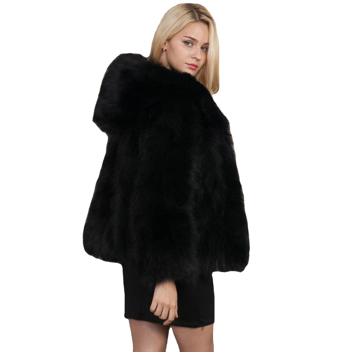 Women's Elegant, Cozy Fur Coat