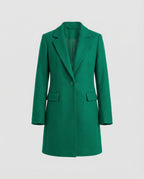 Textured Long Blazer