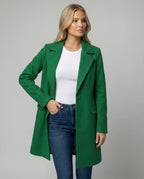 Textured Long Blazer
