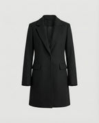 Textured Long Blazer