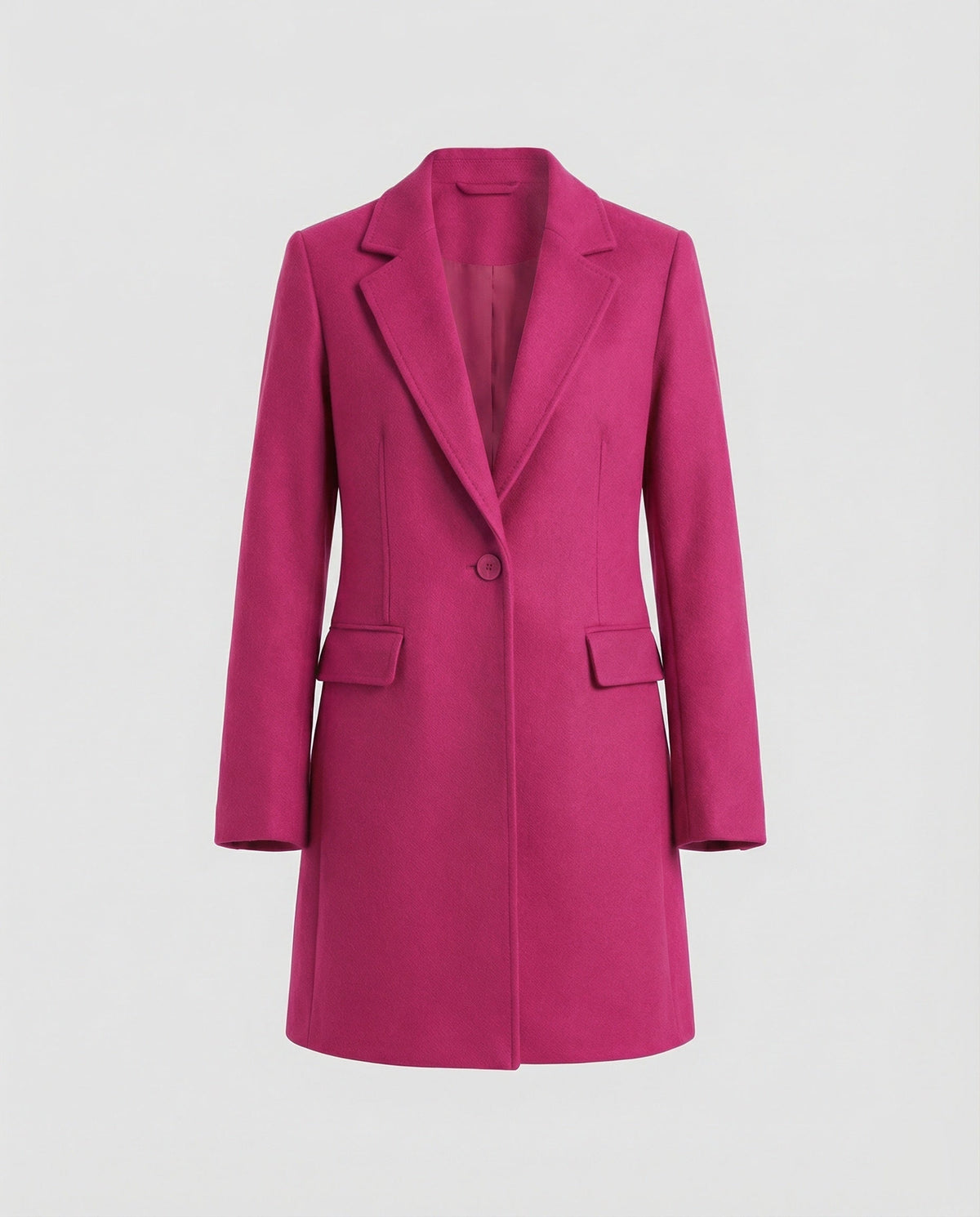 Textured Long Blazer