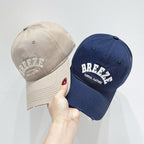 Men's Casual Distressed Cotton Cap
