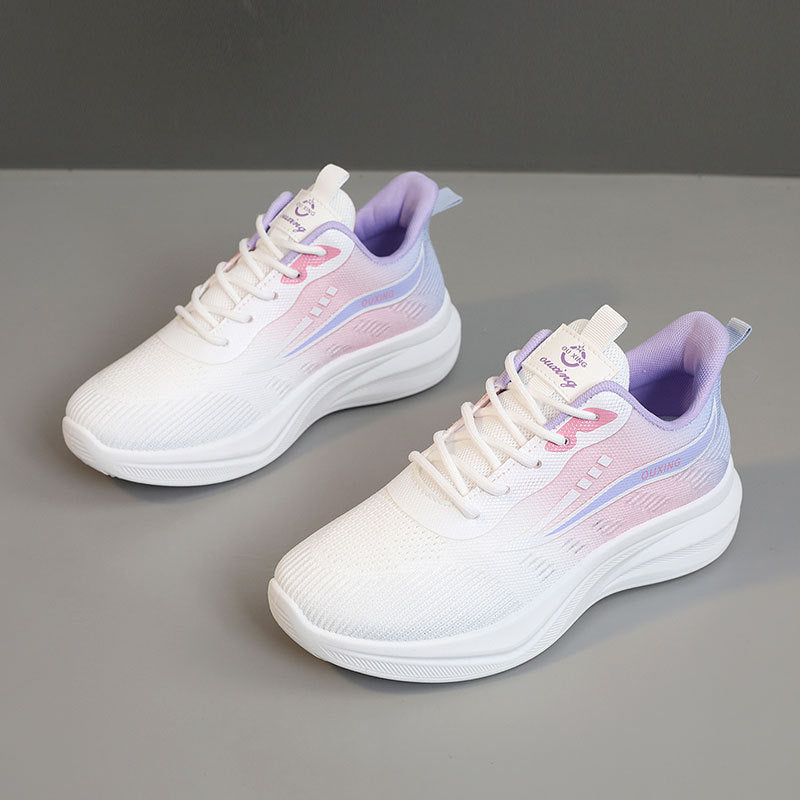 Women's Breathable Casual Sneakers with Modern Cushioning Technology