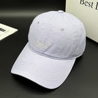 Men's Casual Stitch-Embellished Baseball Cap