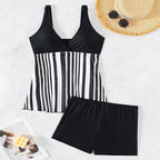 Women's Striped Swimsuit
