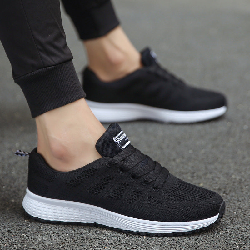 Breathable Women's Athletic Sneakers with Flexible Upper and Non-Slip Sole