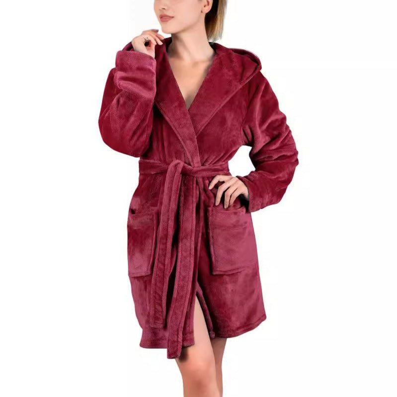 Women's Microfiber Bathrobe