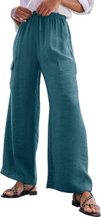 Women's Lightweight Jersey Cargo Pants
