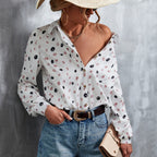 Women's Paisley Print Shirt