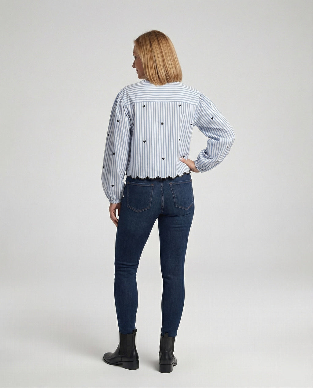 Women's Blouse with Wide Cut