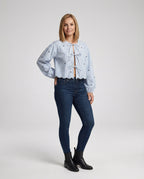 Women's Blouse with Wide Cut