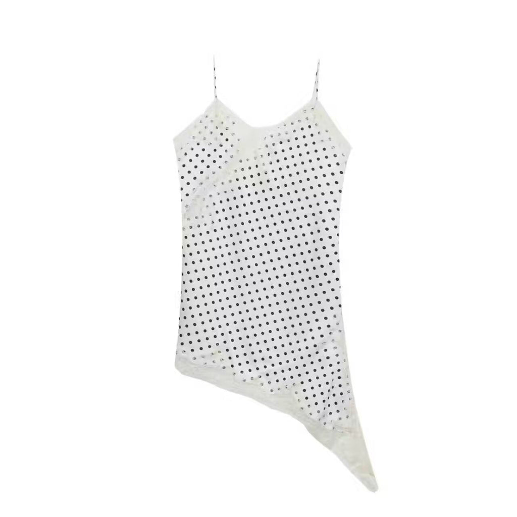 Women's Asymmetrical Spaghetti Strap Top