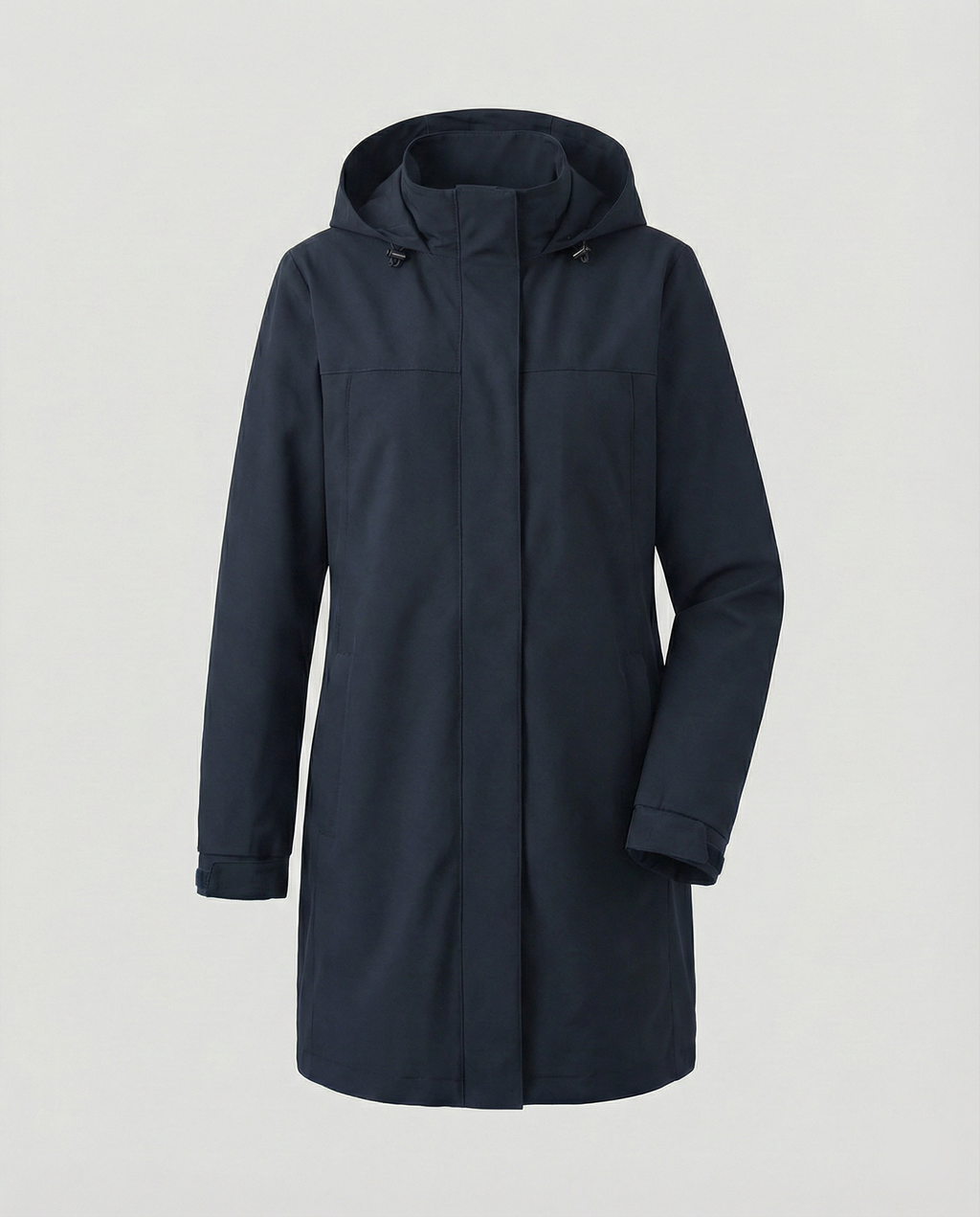 Women's Sporty Transitional Parka with Pockets