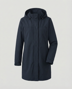 Women's Sporty Transitional Parka with Pockets