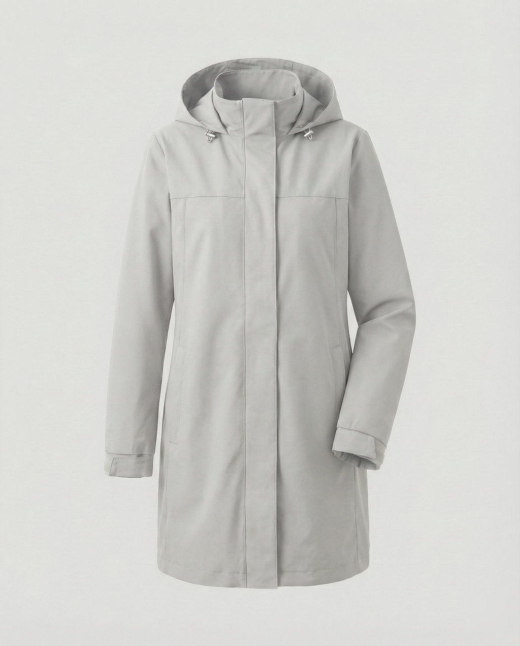 Women's Sporty Transitional Parka with Pockets
