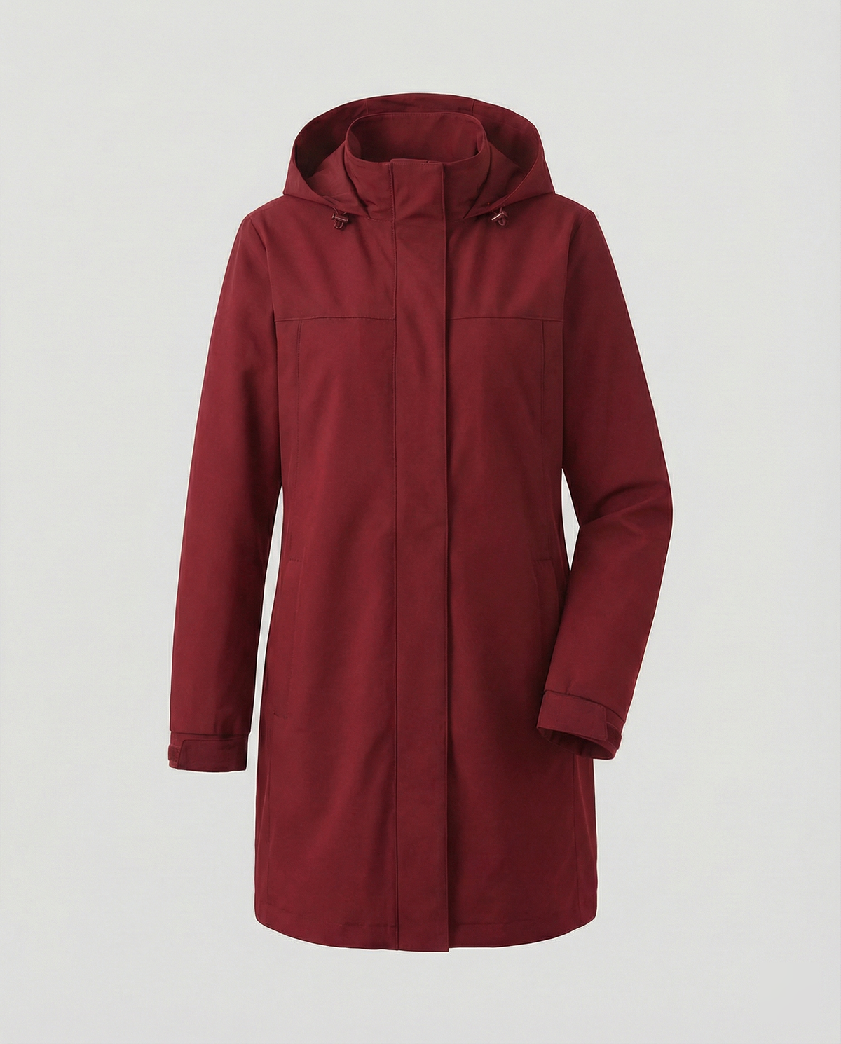 Women's Sporty Transitional Parka with Pockets