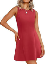 Sleeveless A-Line Dress