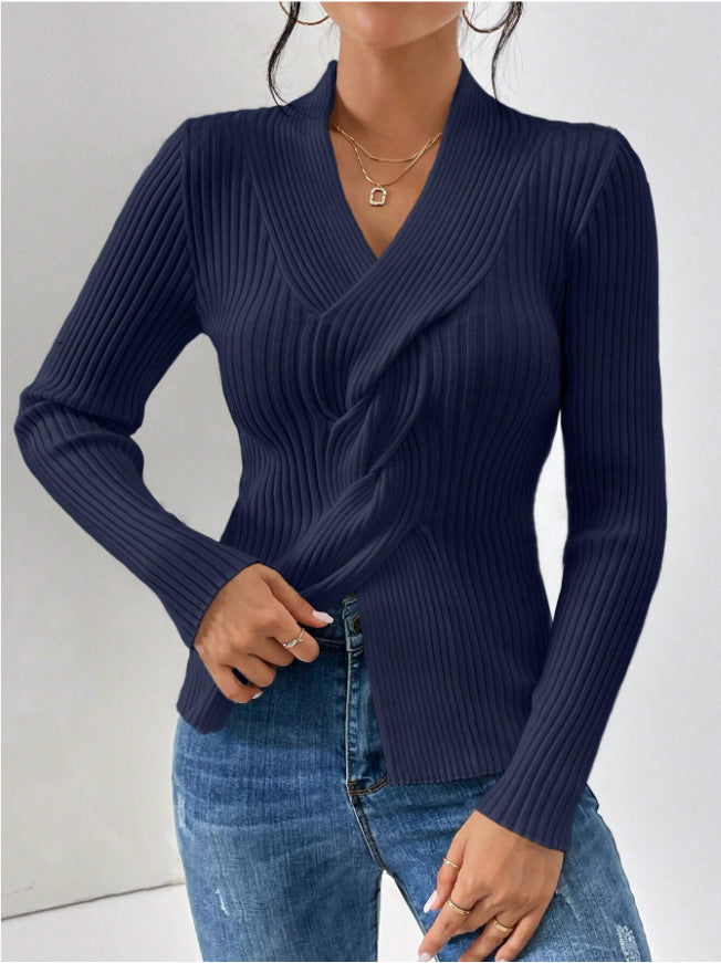 Women's Elegant Knit Blazer