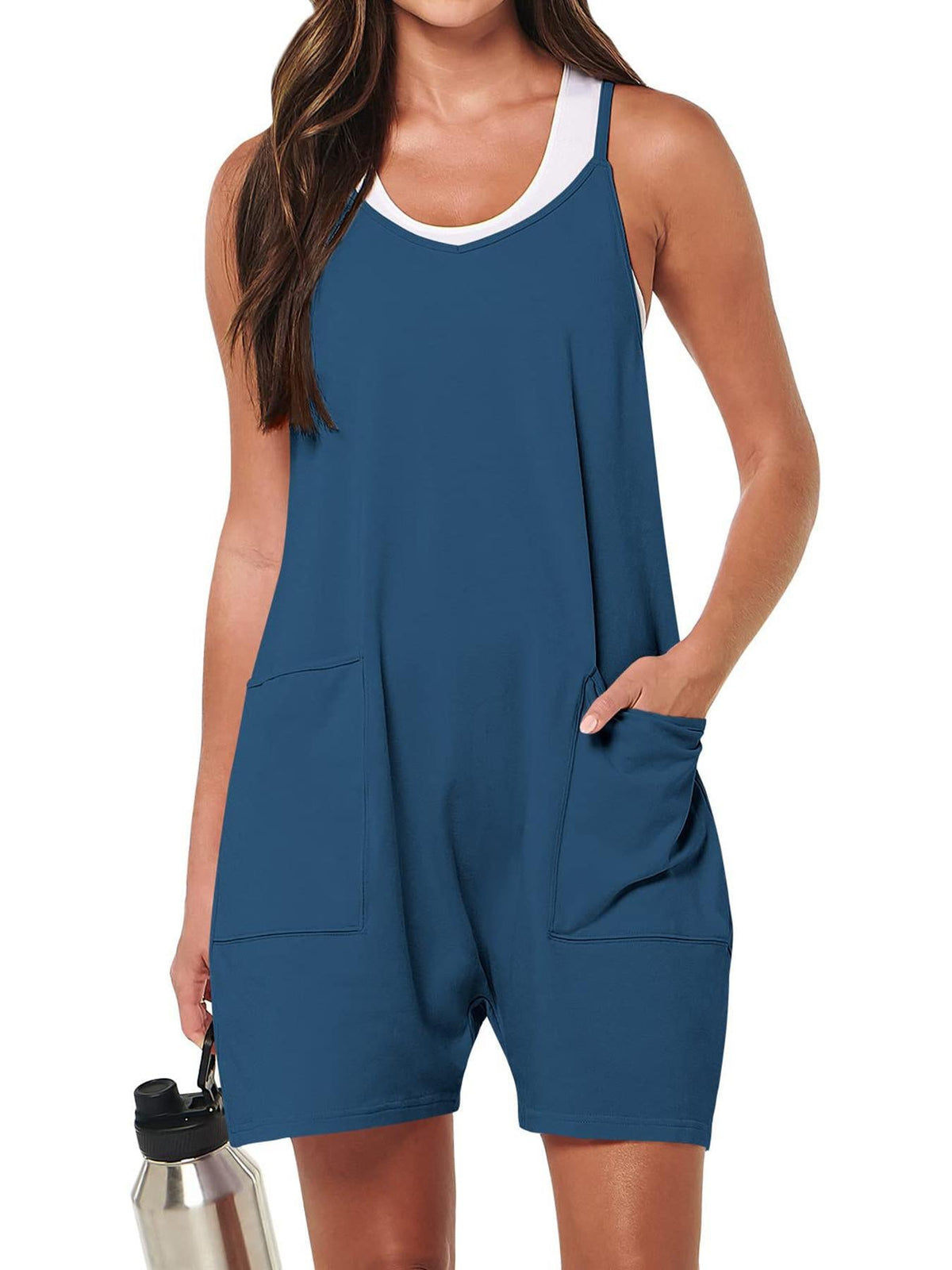 Women's Casual Sport Overall with Pockets