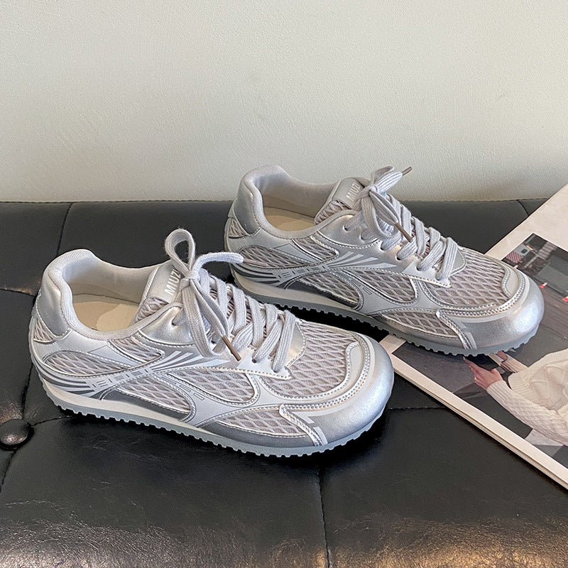 Women's Breathable Sport Sneakers with Flexible Upper and Cushioning Sole