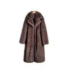 Women's Luxury Faux Fur Coat