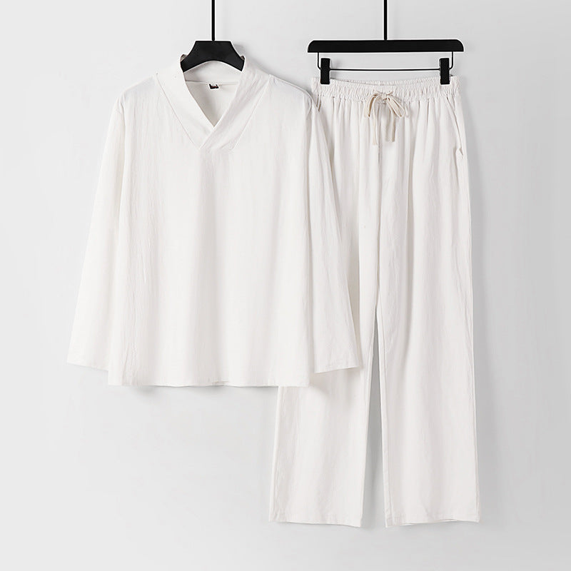 Unisex Zen-inspired Lightweight Loungewear Set