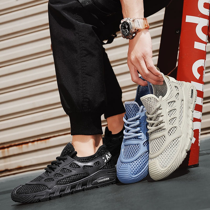 Breathable Sports Sneakers with Flexible Sole