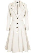 Elegant Tailored Wool-Look Coat