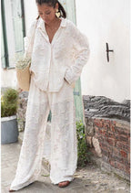 Women's Blouse with Fine Embroidery and Airy Fit