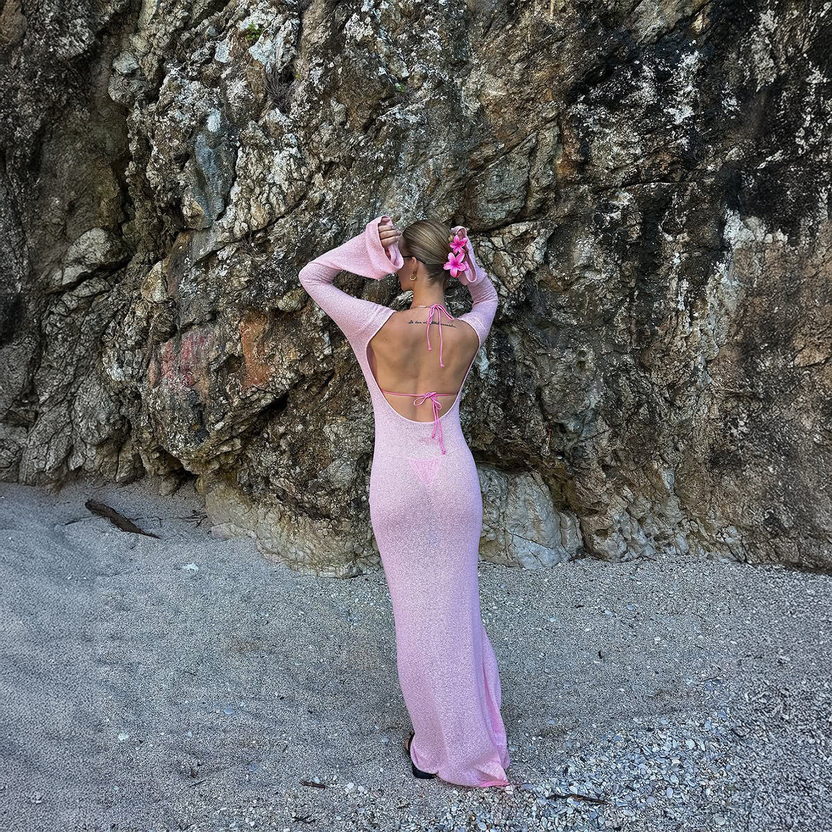 Maxi Skirt with Open Sides