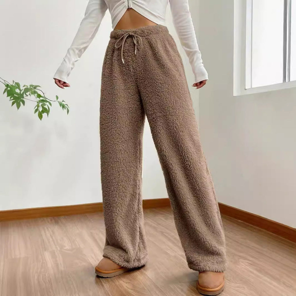 Women's Comfortable Plush Casual Pants
