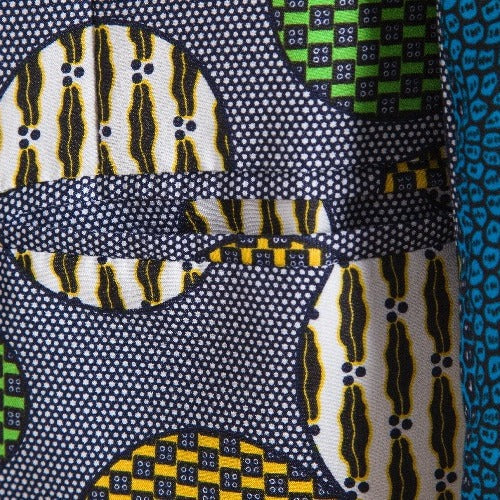 Women's Blazer with African Pattern