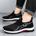 Women's Breathable Casual Shoes with Flexible Knit Upper