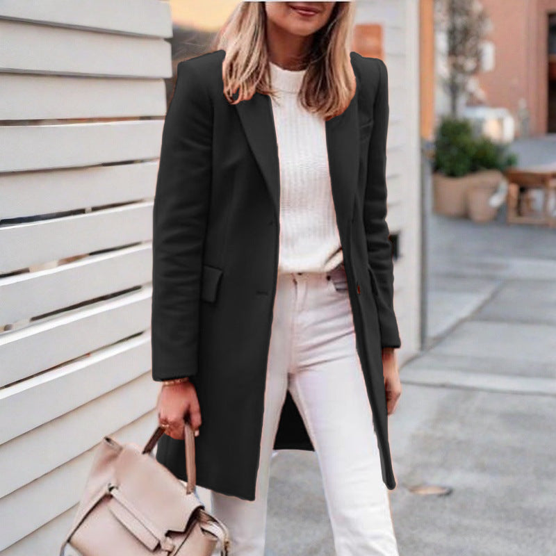 Women's Elegant and Comfortable Wool Coat