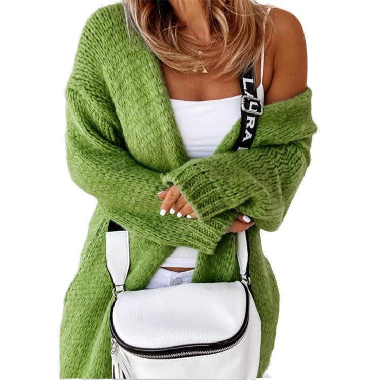 Women's Oversized Chunky Knit Cardigan